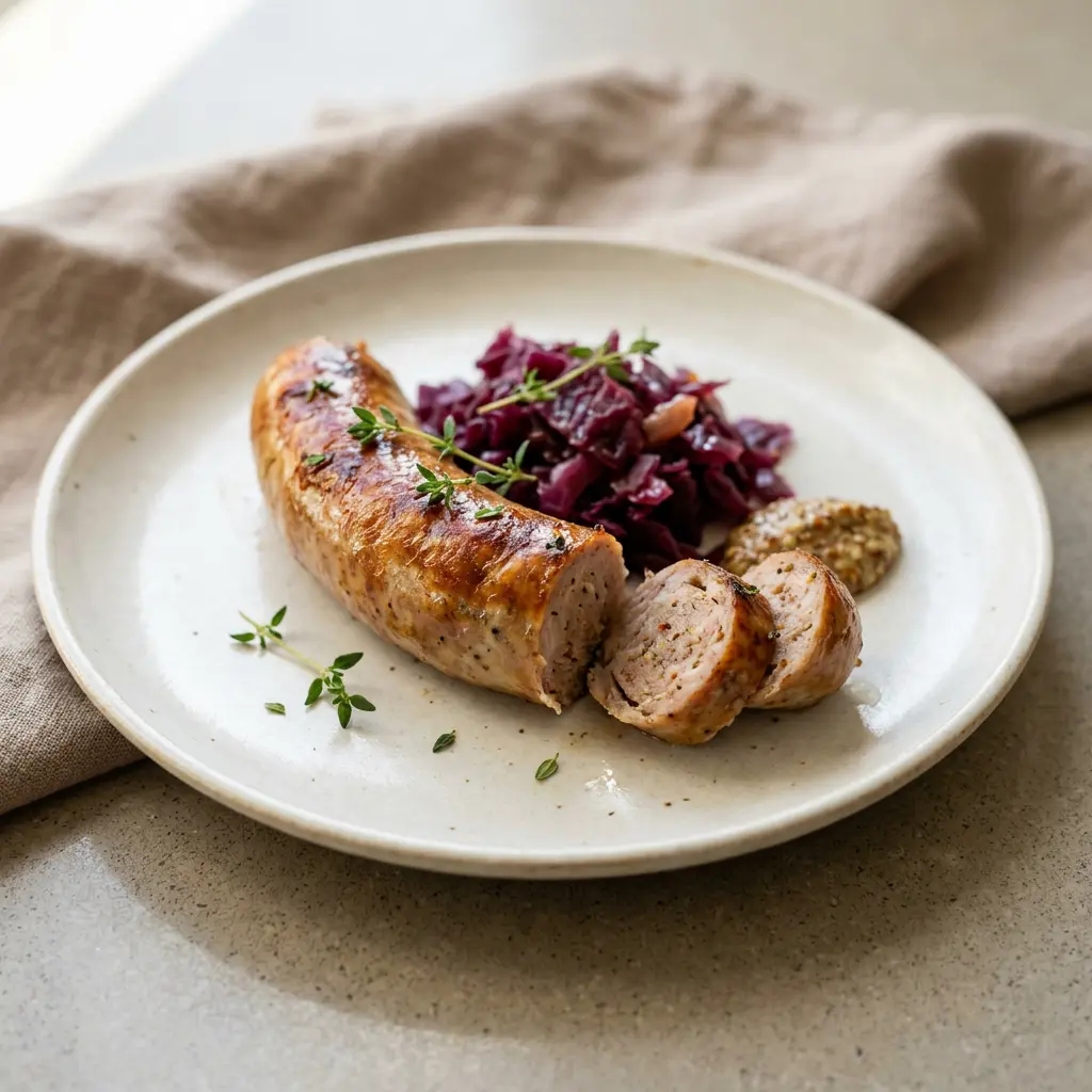 Foto von Dänische Weihnachtsmedister aus der Heißluftfritteuse fertig zubereitet in der Heißluftfritteuse